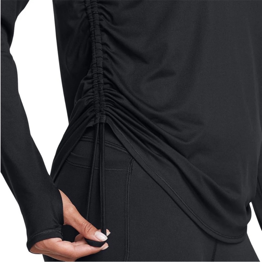 NWT Under Armour Women's Black Long Sleeve Top - Picture 4 of 9